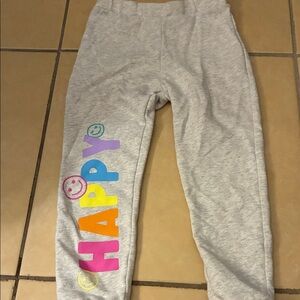 🔥5 for 20🔥The childrens place Kids Gray Sweatpants with Colorful Print